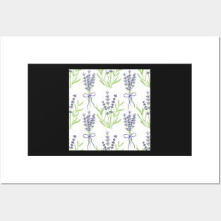 Lavender bouquet Posters and Art